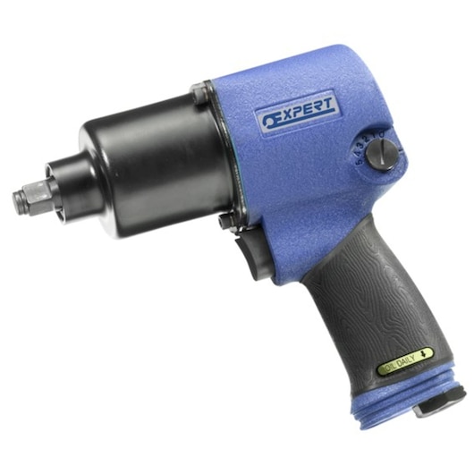 Pneumatic 1/2 in. compact impact wrench with hog ring