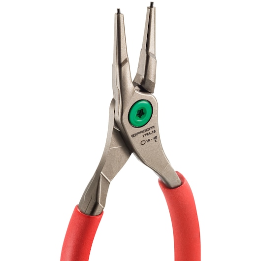 Straight nose inside Circlips® pliers, 12-25 mm