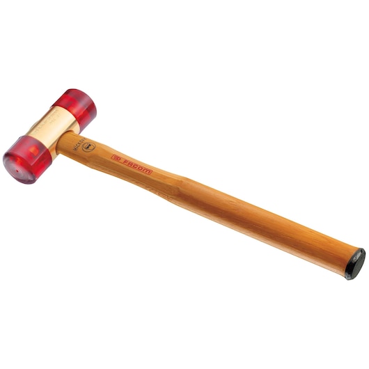 Adaptable tip mallet, 32 mm EB-EB, steel body heavy series hammers