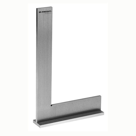 Stainless steel flanged precision square Class 0, 150x100 mm