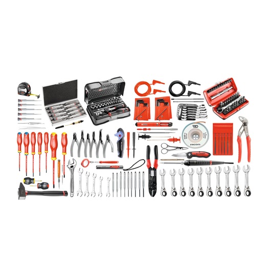 Electricians tool set 172 pieces