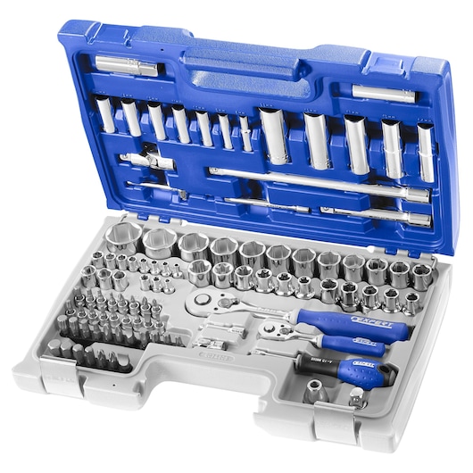 EXPERT by FACOM® 1/4 in. & 1/2 in. socket and accessory set 98 pieces