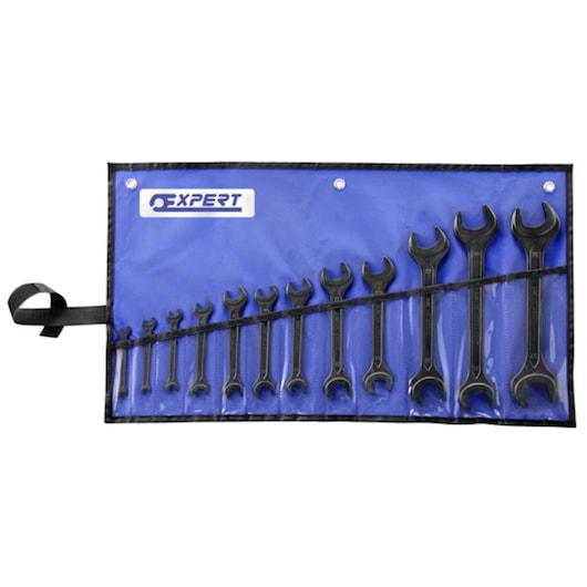 EXPERT by FACOM® DIN open-end wrenches set, metric 12 pieces