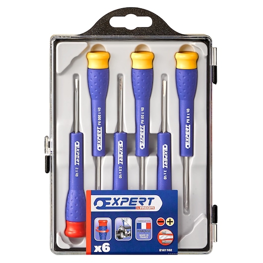 EXPERT by FACOM® Set of 6 precision screwdrivers