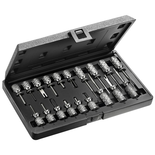 EXPERT by FACOM® Tools for extracting connector plugs set 19 pieces