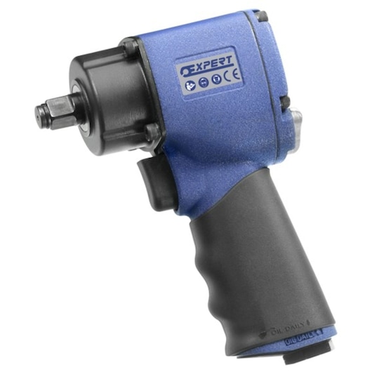 Pneumatic 1/2 in. compact impact wrench with hog ring