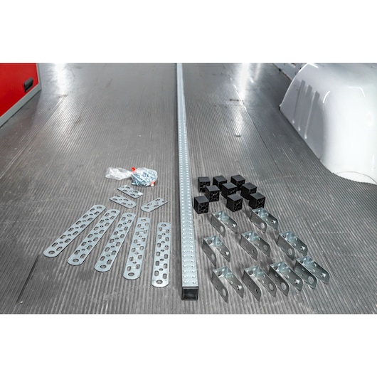 Complete Fixing Kit for Attaching Elements to Truck Walls