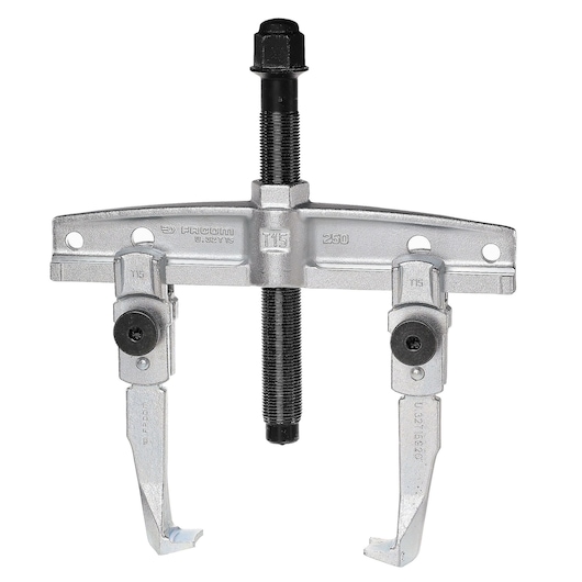 5 legs sliding lockable leg pullers, depth 250 mm