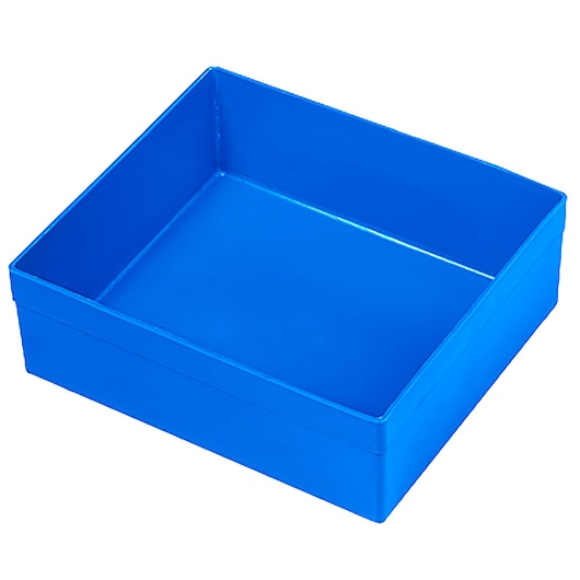 51mm Large Blue Plastic Square Tray for Suitcases