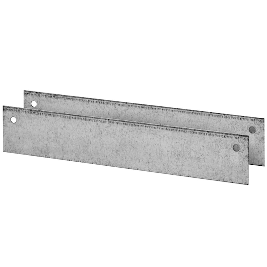 2 Metal Dividers, for Drawers, H 75 mm, L 330 mm